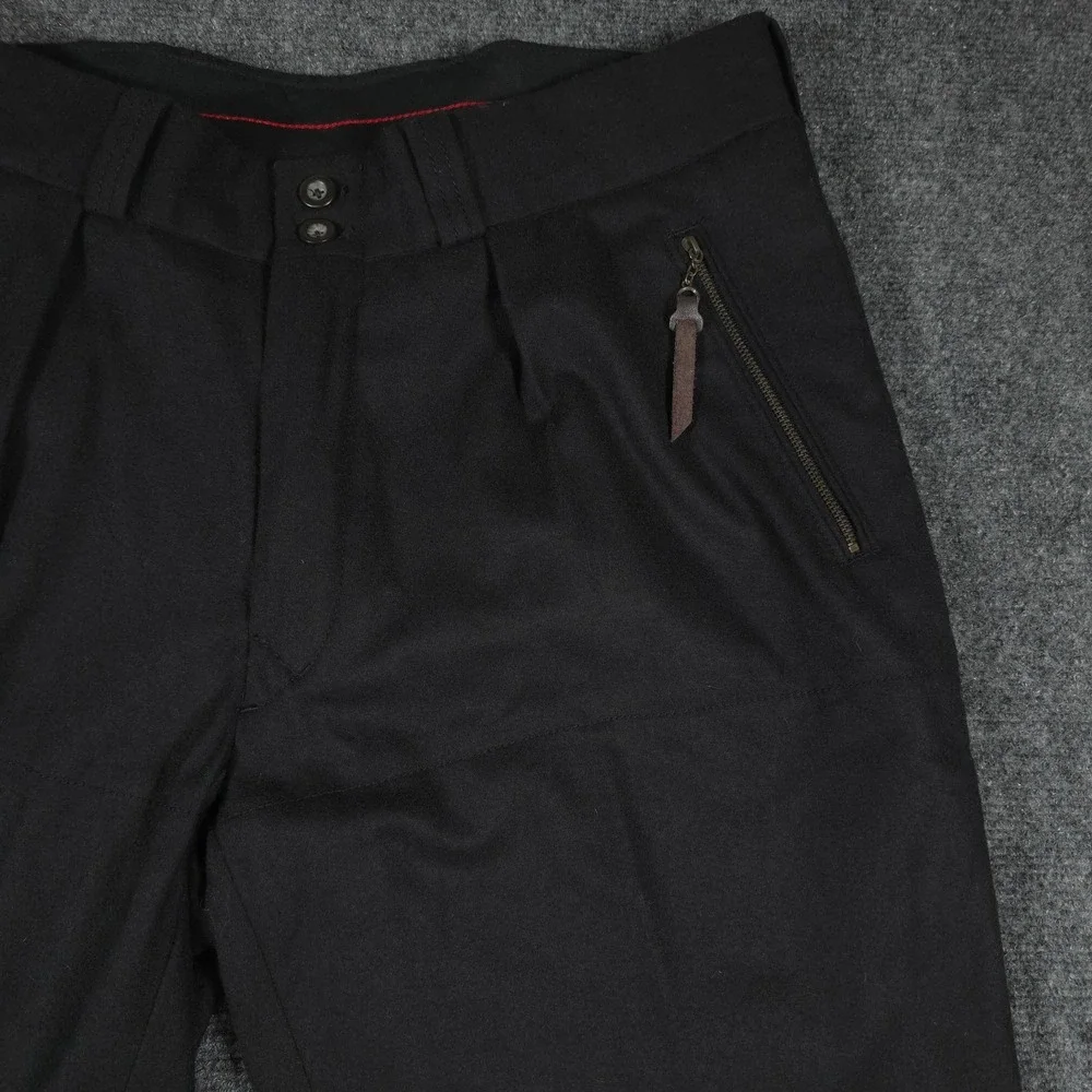 VTG Polo Ralph Lauren Trousers 34Rx31 Trousers Pleated 90s Fatigues Heavy Wool